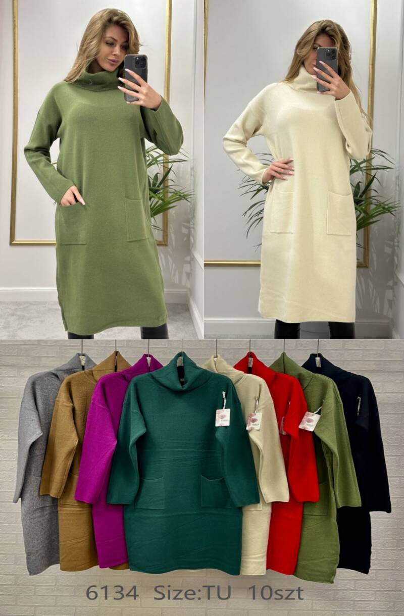 Sukienki damskie Roz S/M-L/XL, Mix Kolor .Paczka 10 szt